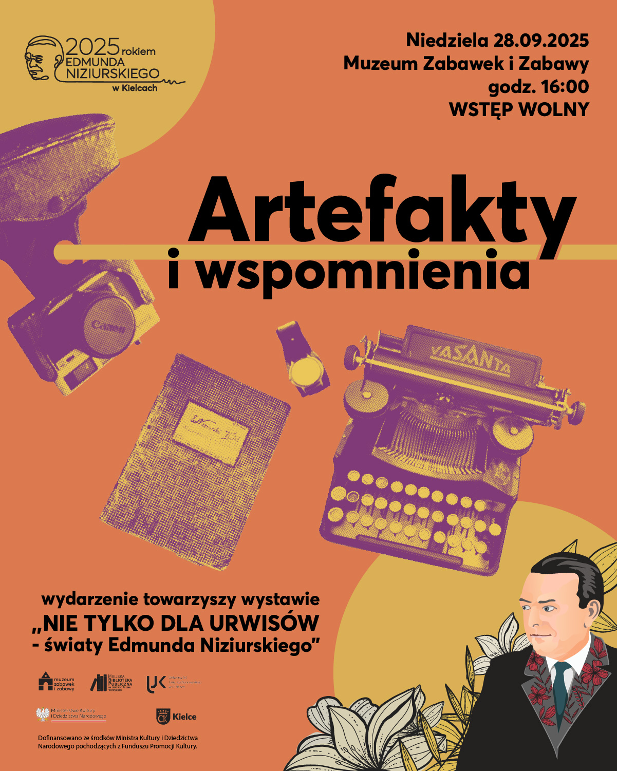 Artefakty i wspomnienia. Kielce. Muzeum Zabawek i Zabawy w Kielcach. Edmund Niziurski.