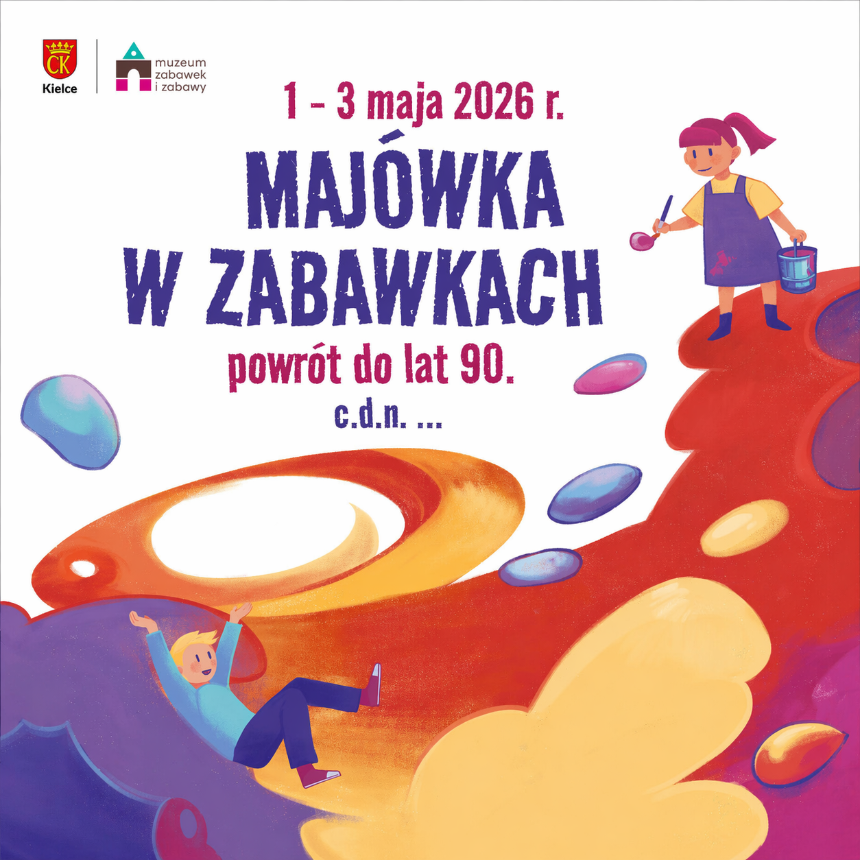 Majówka. Muzeum Zabawek i Zabawy. Kielce. Miasto Kielce. Zabawa.